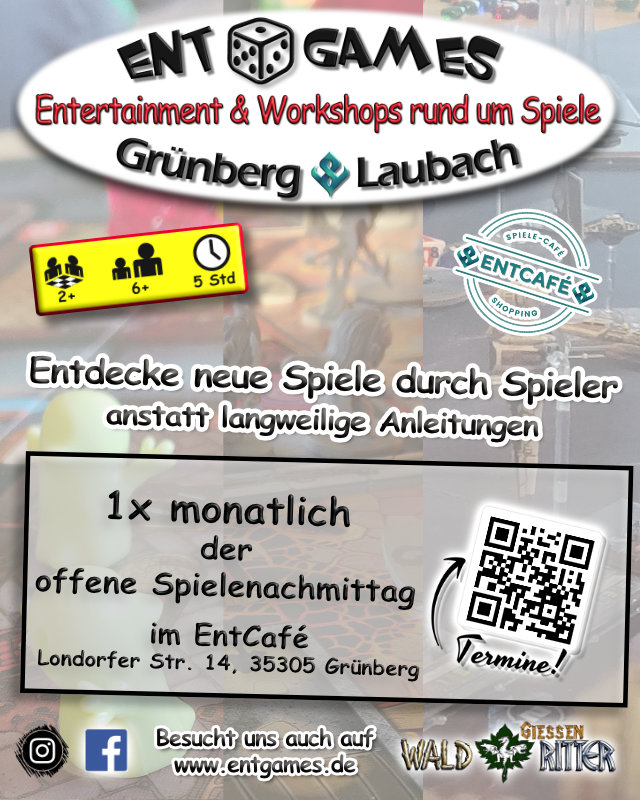 Offener Spielenachmittag in Grünberg